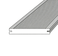 small ripple bamboo deck surface